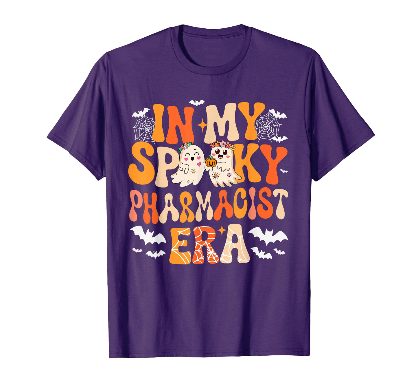 in My Spooky Funny Pharmacist Era Halloween Boo Proud Job T-Shirt