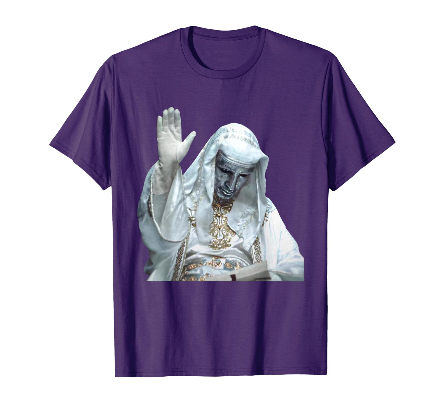Silver Mask King Baldwin Meme T-Shirt