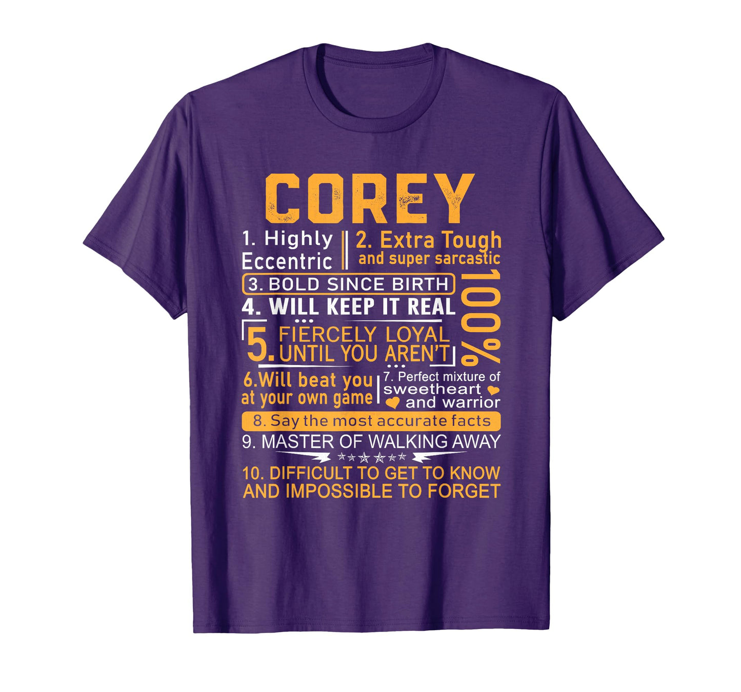 Corey Name Shirt Personalized Corey First Name T-Shirt