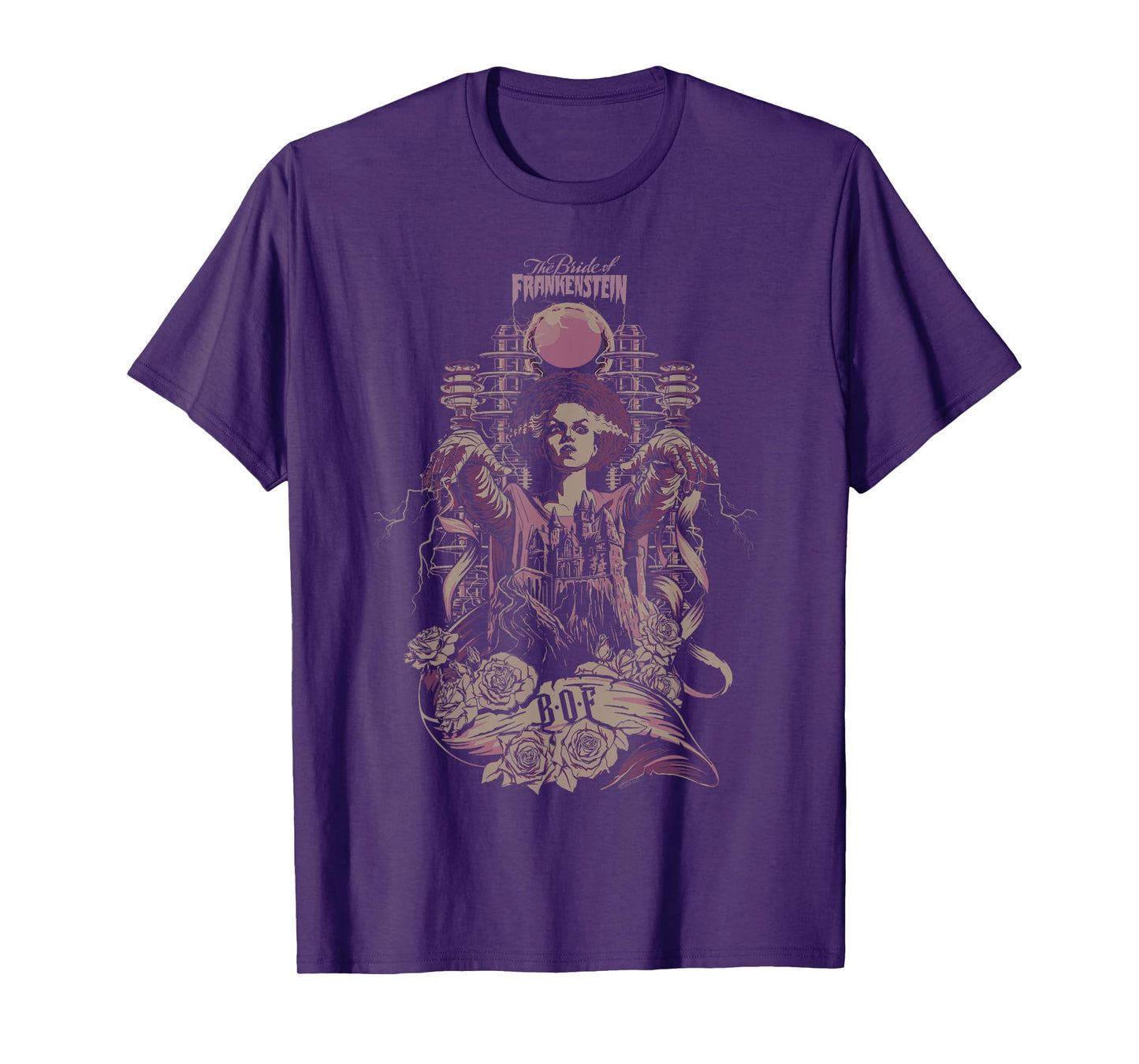 Universal Monsters Bride Of Frankenstein Vintage T-Shirt
