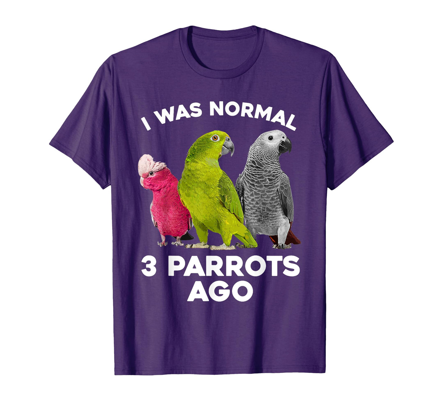 Cool Parrot Design For Men Women Macaw Bird Parrot Lover T-Shirt