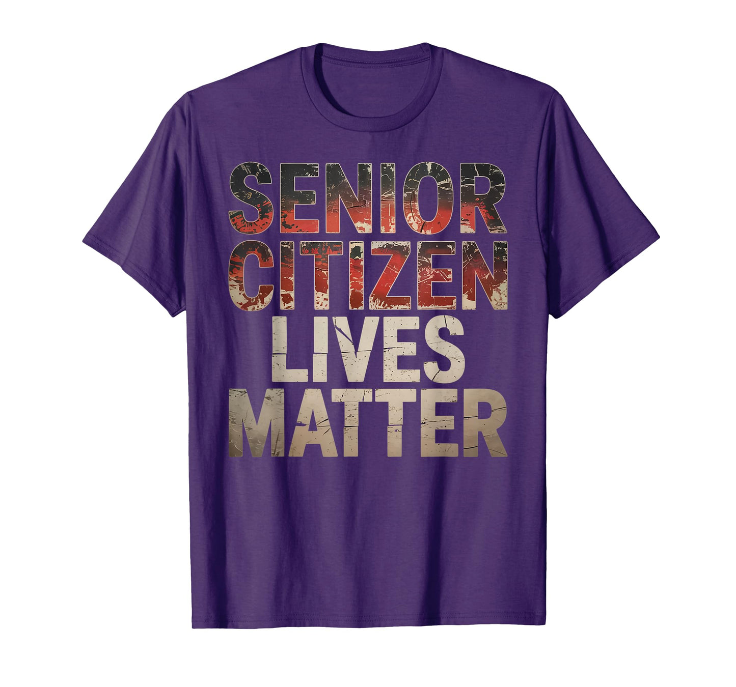 Senior Citizen Lives Matter Old Retired Senior Citizen T-Shirt