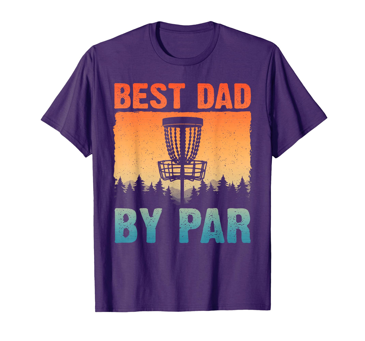 Funny Disc Golf Art For Men Dad Disc Golf Player Disc Golfer T-Shirt