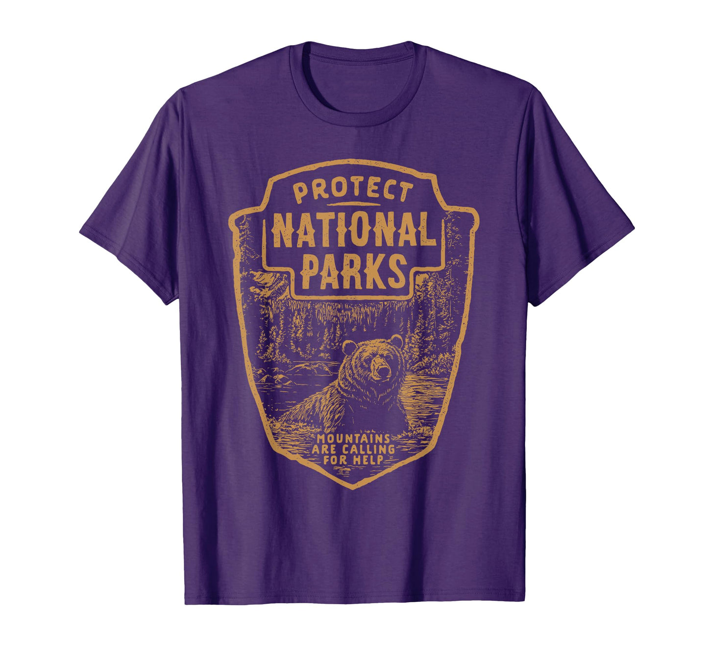 Protect National Parks Bear Resist T-Shirt