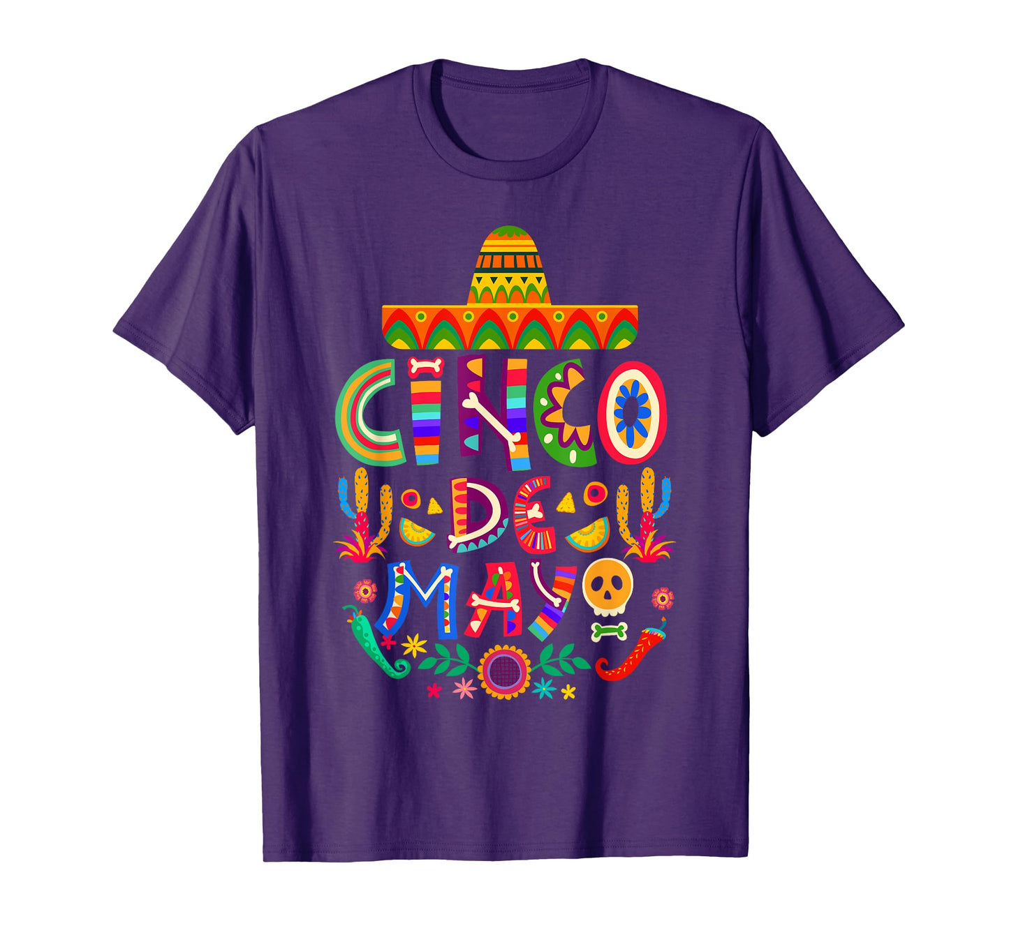 Cinco De Mayo Lets Fiesta Squad 5 De Mayo Mexican Men Women T-Shirt