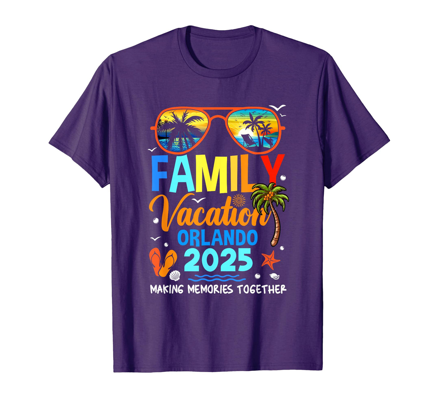 Family Vacation Orlando 2025 Family Vacation Together T-Shirt
