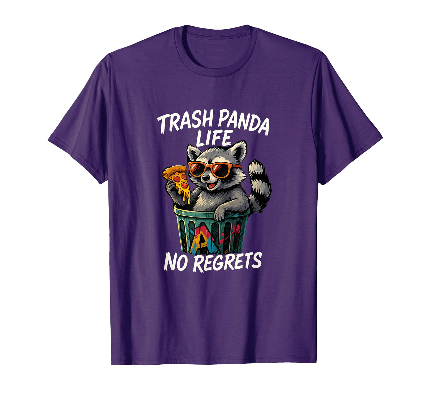 Funny Trash Panda More Thrash Can Less Trash Can't T-Shirt