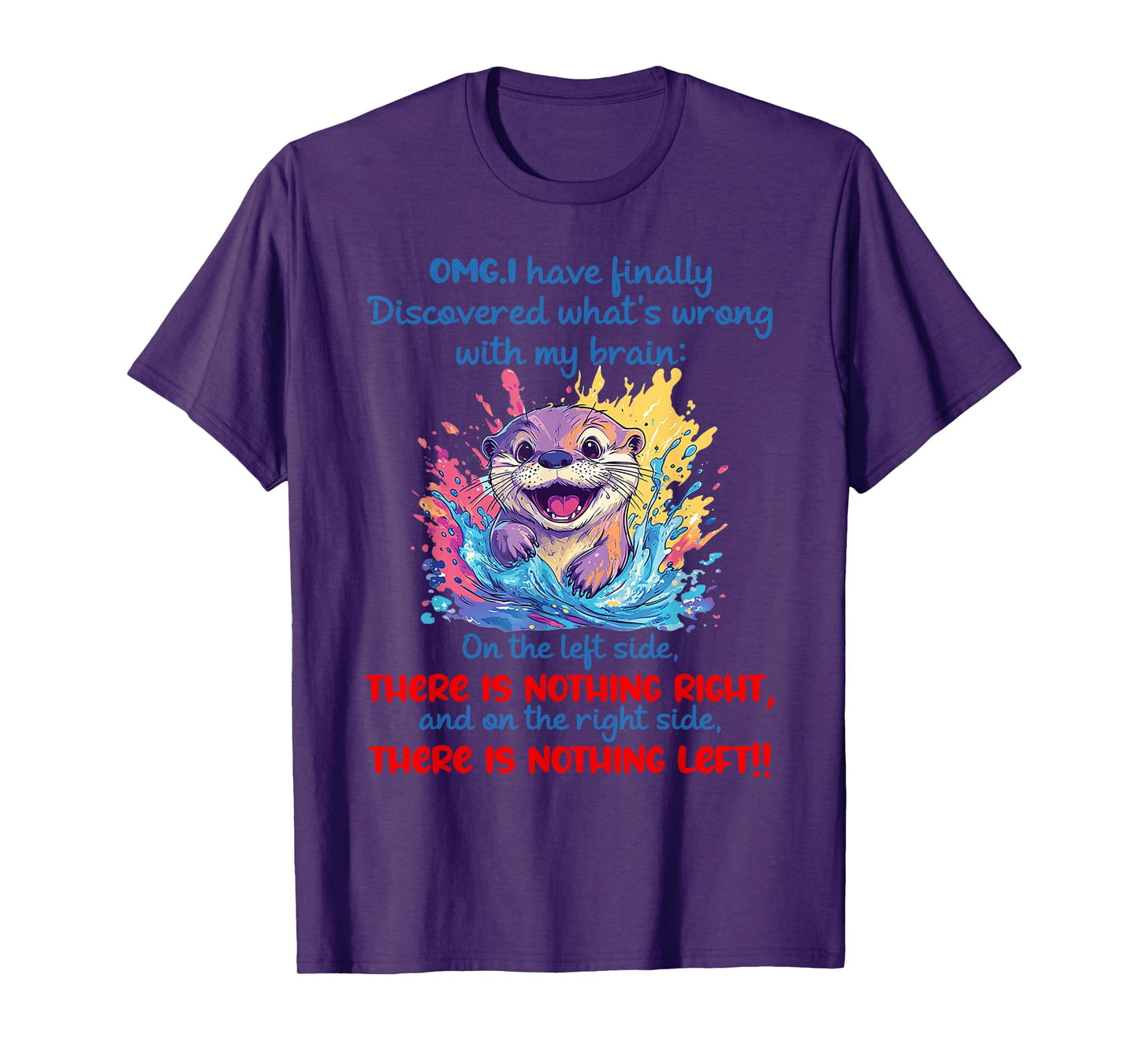 Omg i have finally discovered what's wrong with my brain T-Shirt