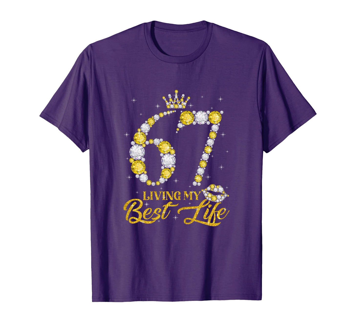 67 Year Old Birthday Queen Its My 67th Birthday Gifts Women T-Shirt