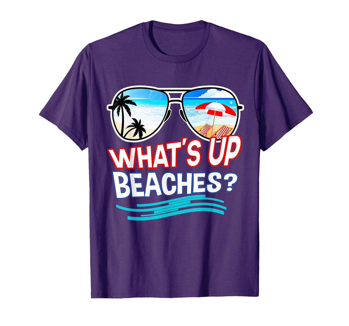 Funny Whats Up Beaches Family Vacation Matching T-Shirt
