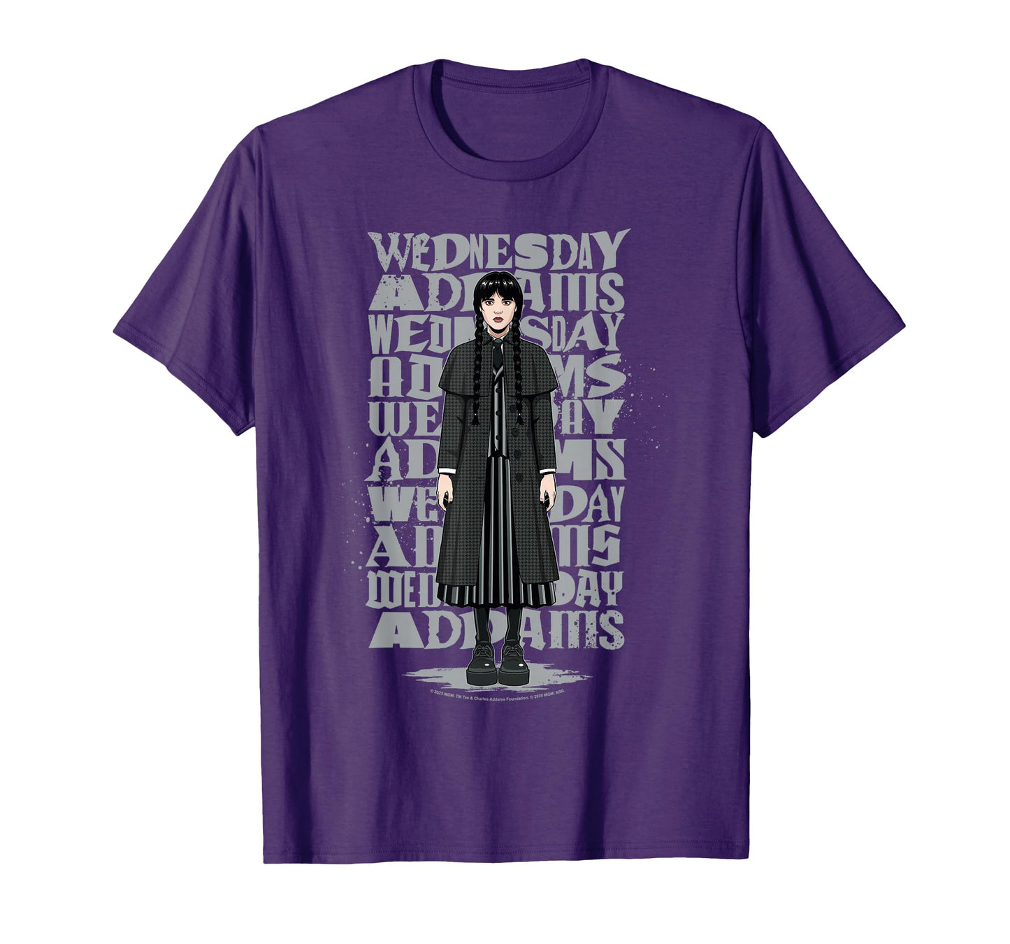 Wednesday Season 2 Wednesday Addams Full Body Portrait T-Shirt