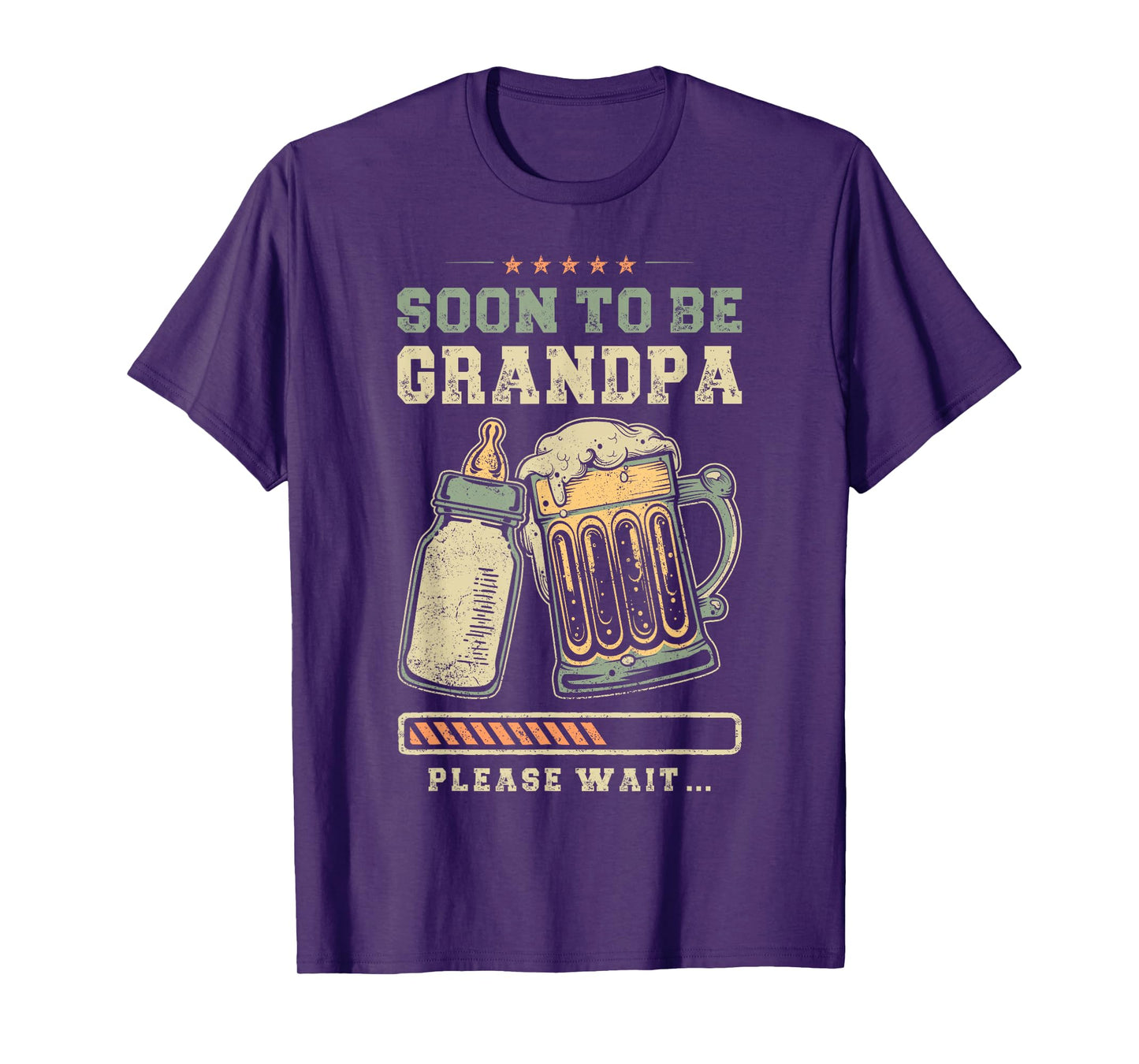Soon To Be Grandpa, Baby Announcement, Expecting Grandfather T-Shirt