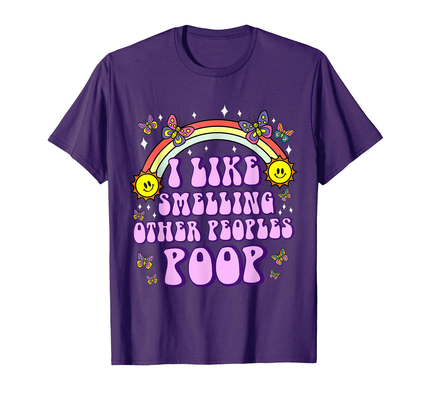 I Like Smelling Other Peoples Poop Funny Adult Humor Meme T-Shirt