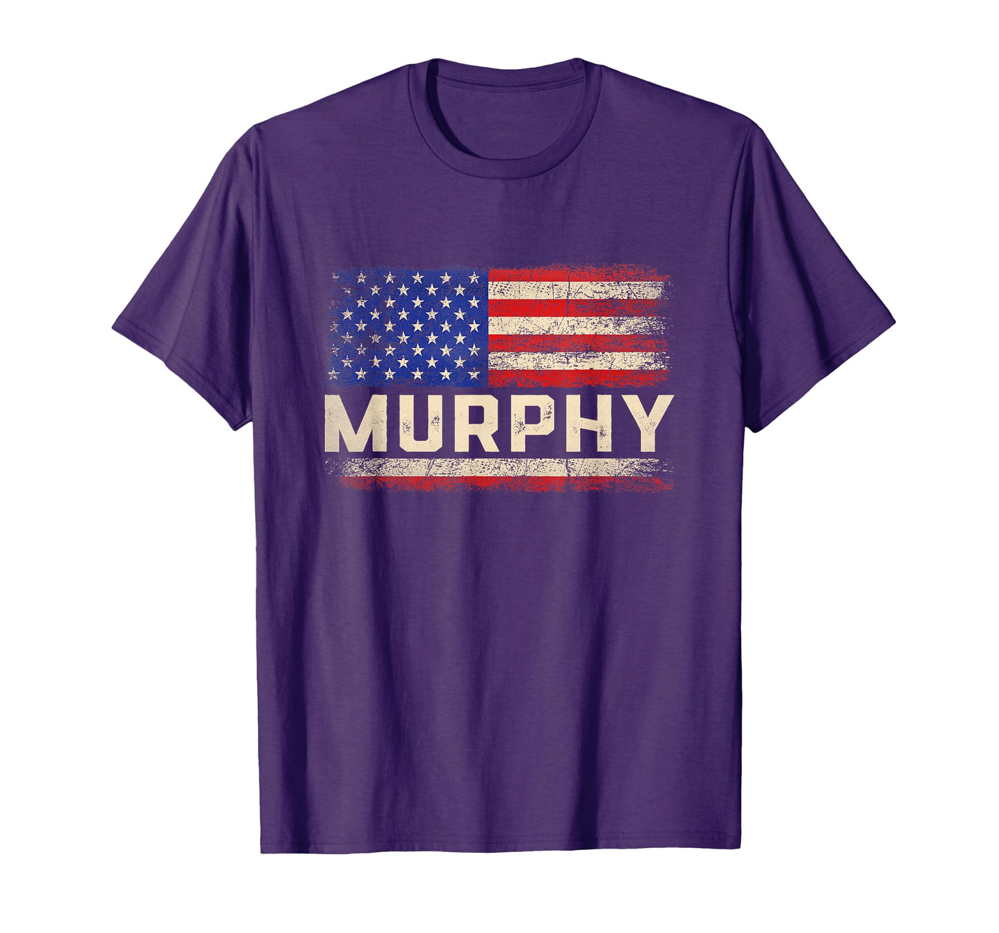 Murphy Last Name Shirt Murphy Name American Flag T-Shirt for Women Kids Men