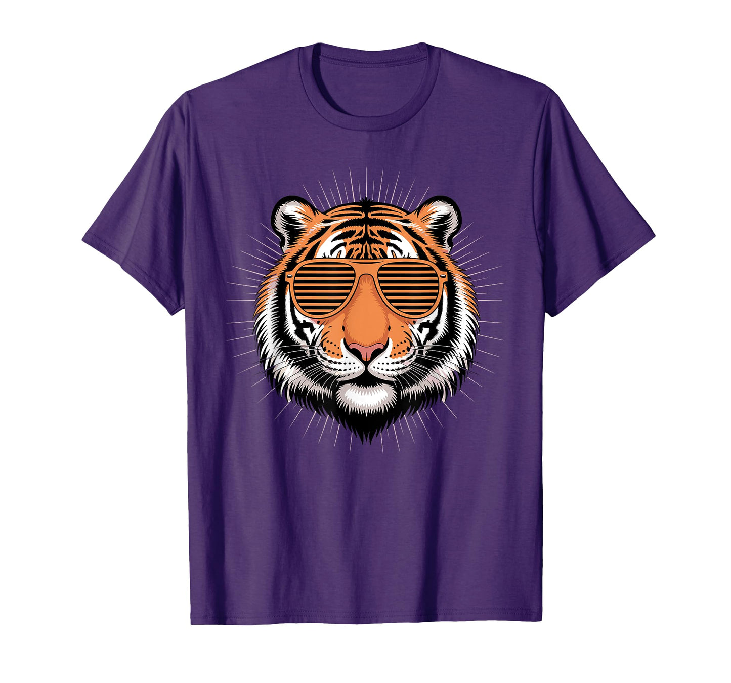 Tiger Costume for Men Women Boys Zoo Tiger Print Tiger Lover T-Shirt