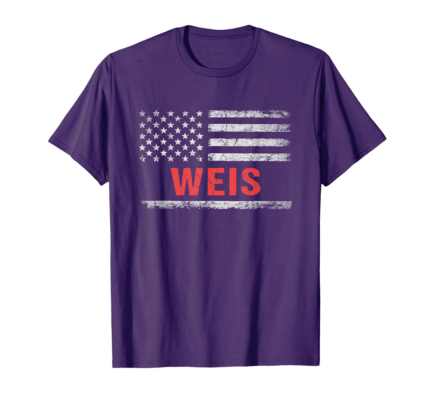 Weis Name American Flag - Weis Last Name T-Shirt