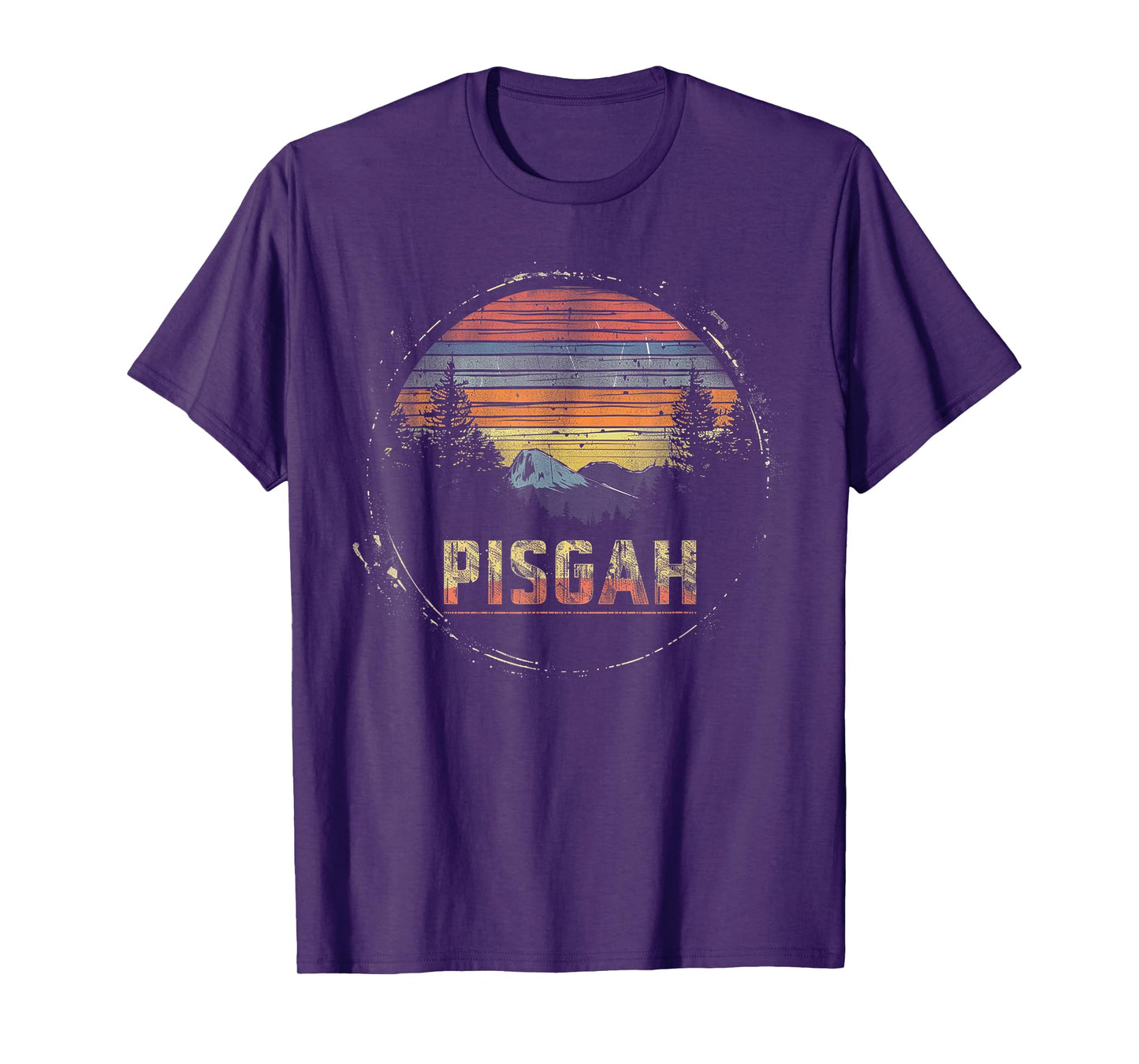 Pisgah -US National Park Forest Vintage Men Women Kids Retro T-Shirt