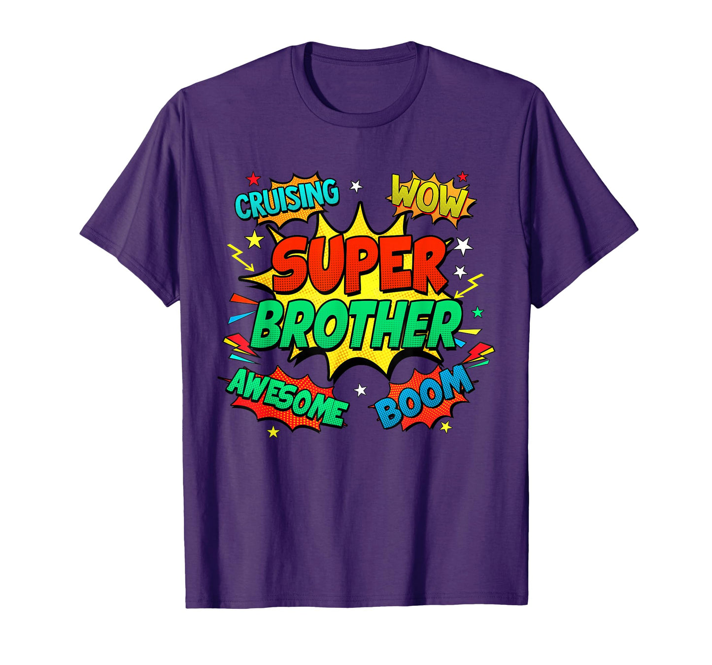 Superhero Brother Costume For Men Comic Book Birthday T-Shirt