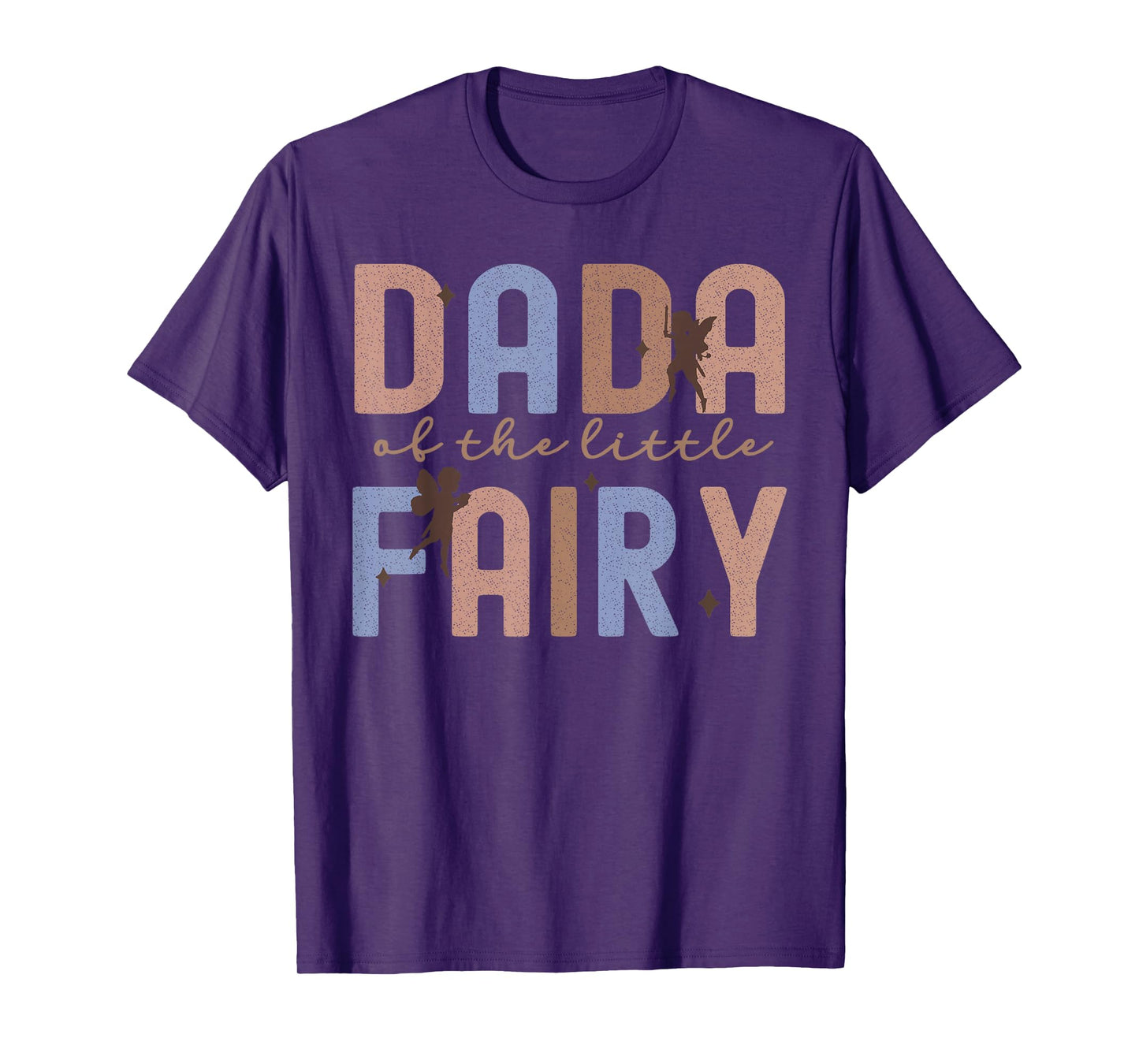 Dada Of The Little Fairy First Birthday Girl Family Matching T-Shirt