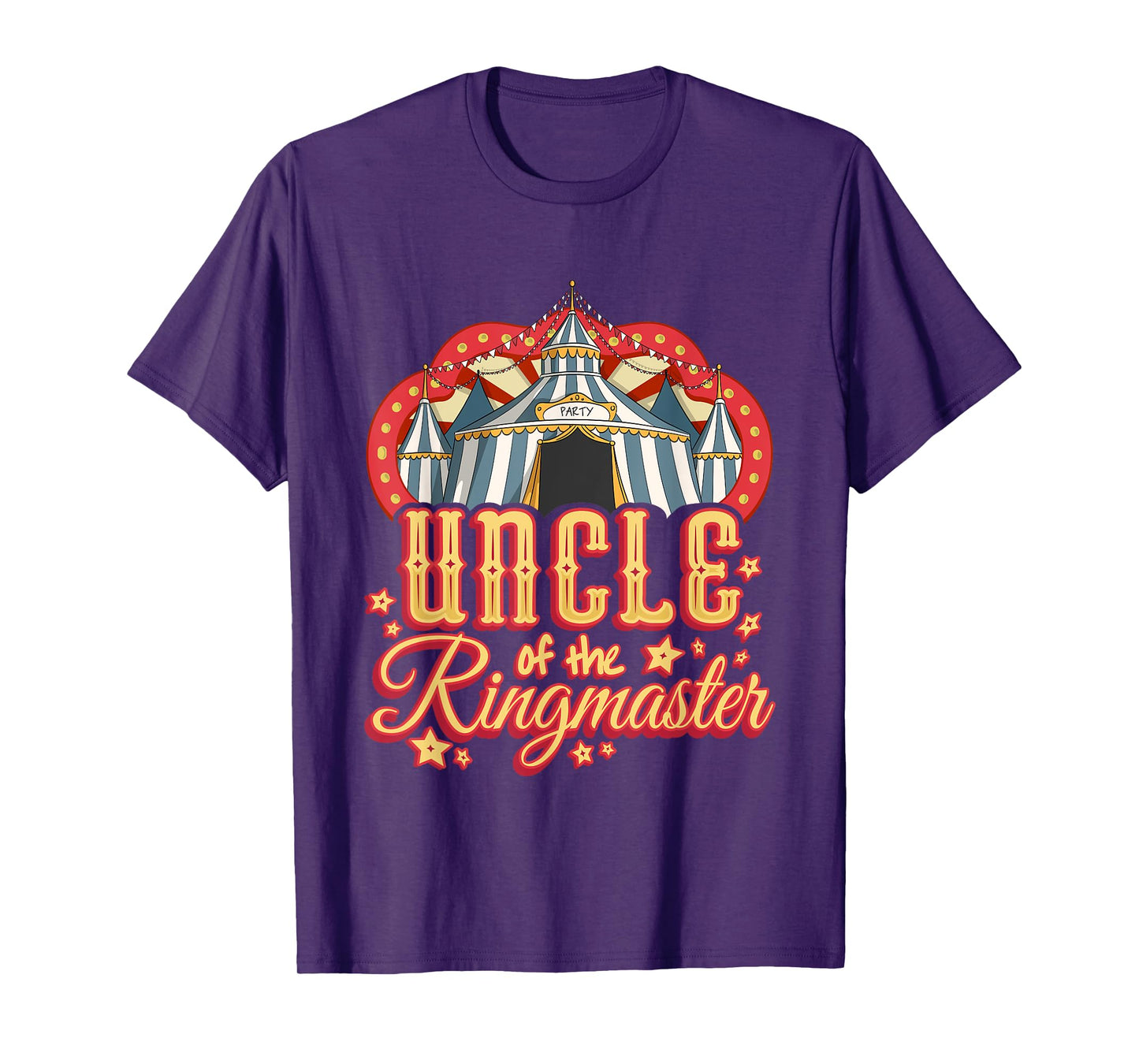 Uncle of the Ringmaster - Kids Circus Theme B-Day Party T-Shirt