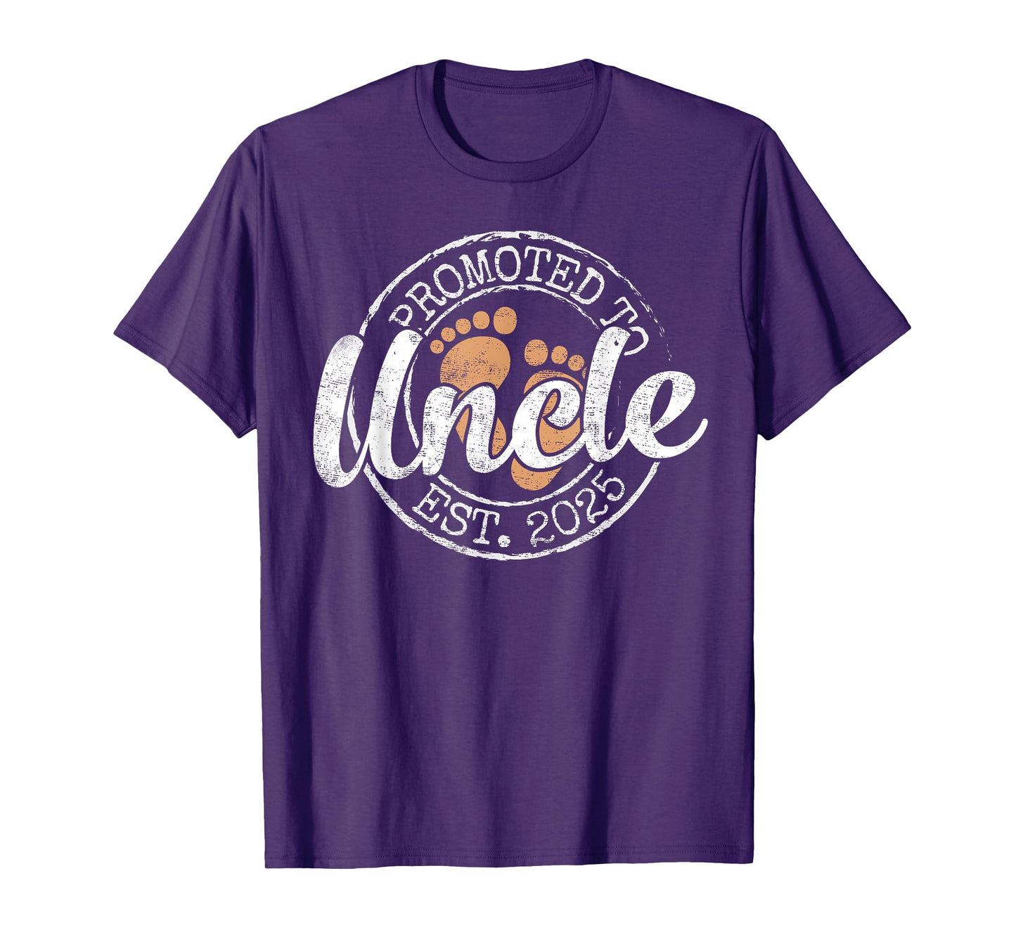Parents To Be Gifts First Time 2025 Store Promoted To Uncle Est 2025 Uncle To Be T-Shirt