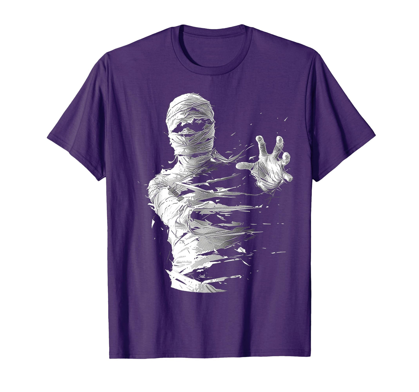 Mummy Costume Halloween Spooky Art Mummy T-Shirt