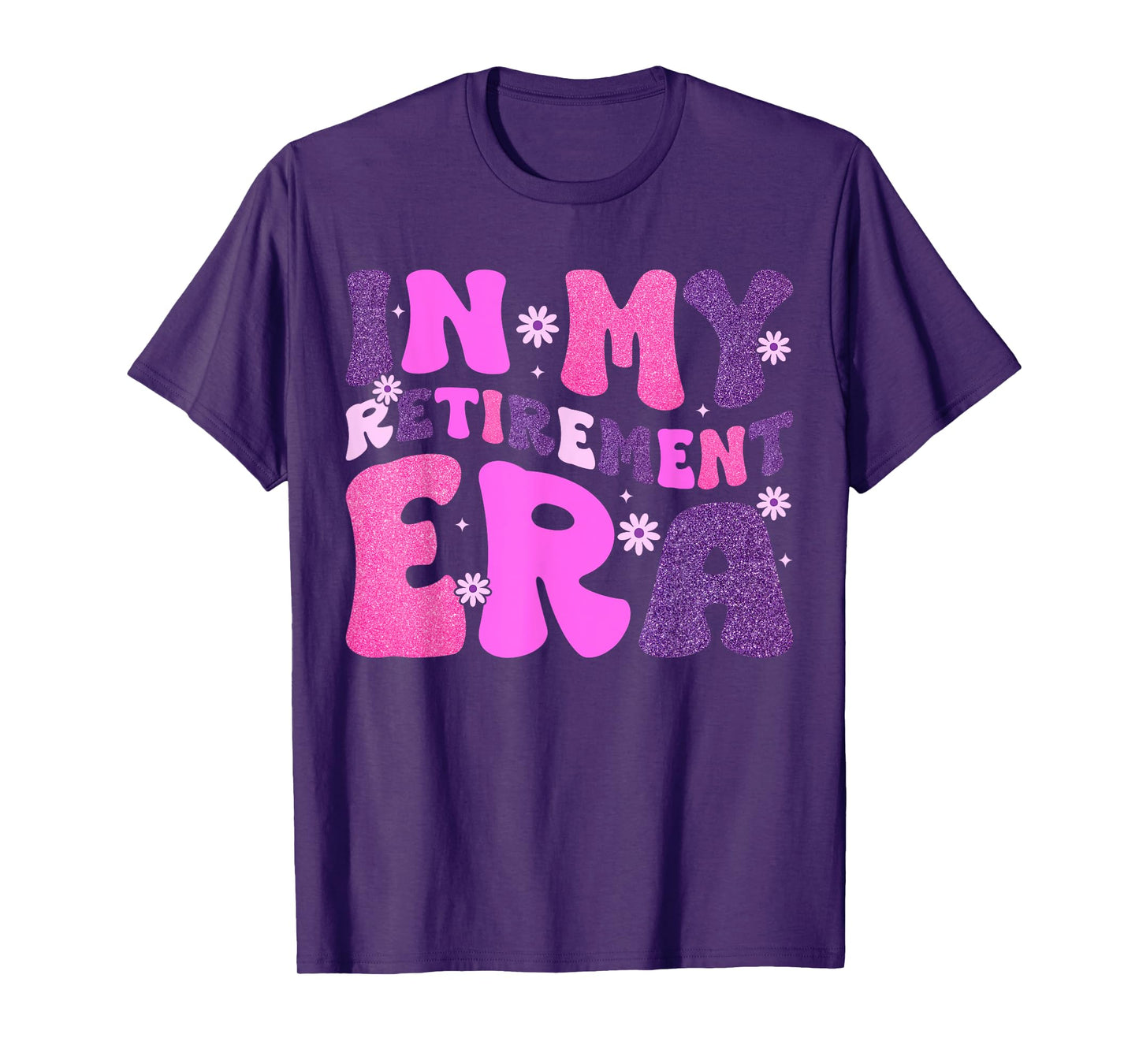 In My Retirement Era Retro Groovy Teacher Retired 2024 Women T-Shirt