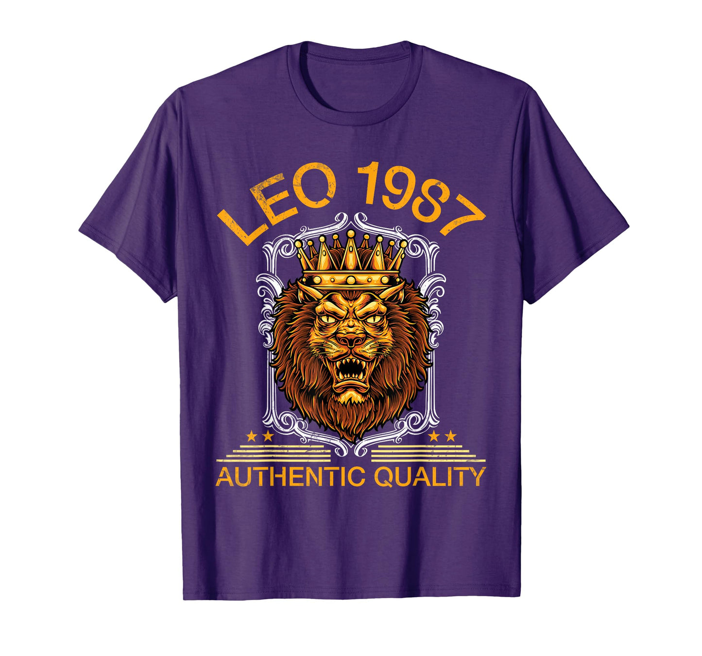 Leo 1987 Authentic Quality 38 Years Old Birthday To Me You T-Shirt
