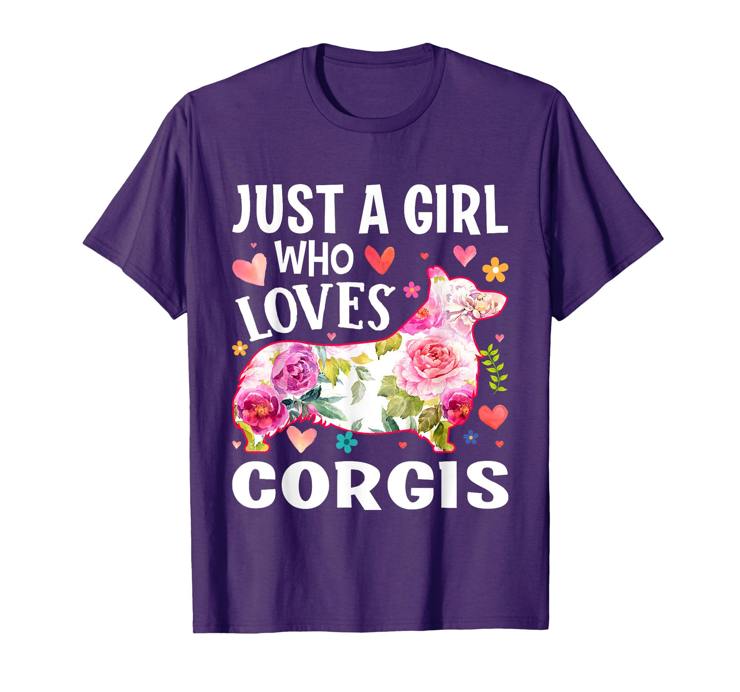 Mother's Day Just A Girl Who Loves Corgis T-Shirt
