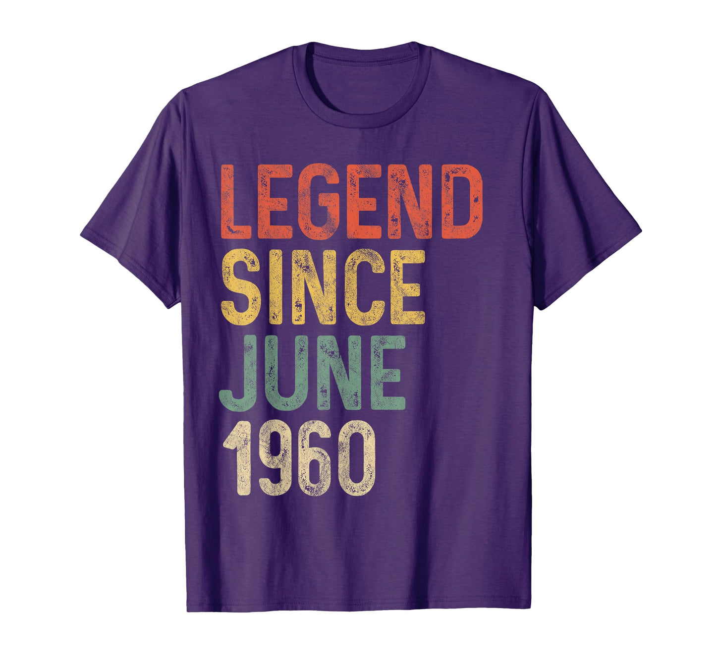 Legend 1960 65th Birthday Gifts for Men Women 65 Year Old T-Shirt
