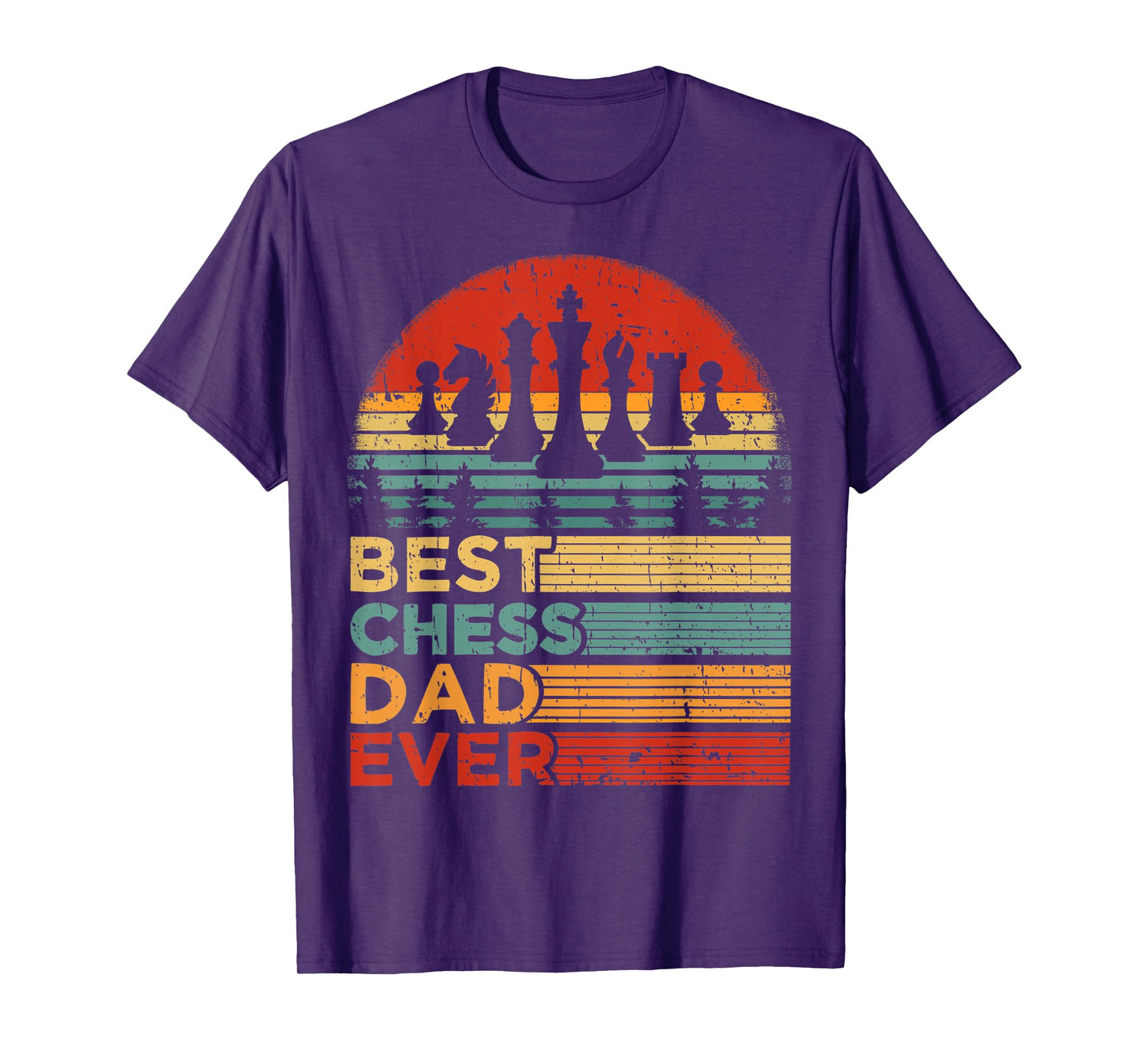 Mens Best Chess Dad Ever Funny Vintage Chess Father's Day T-Shirt