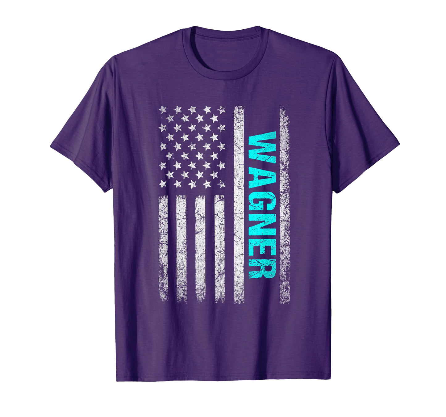 Wagner Name American Flag - Wagner Last Name T-Shirt