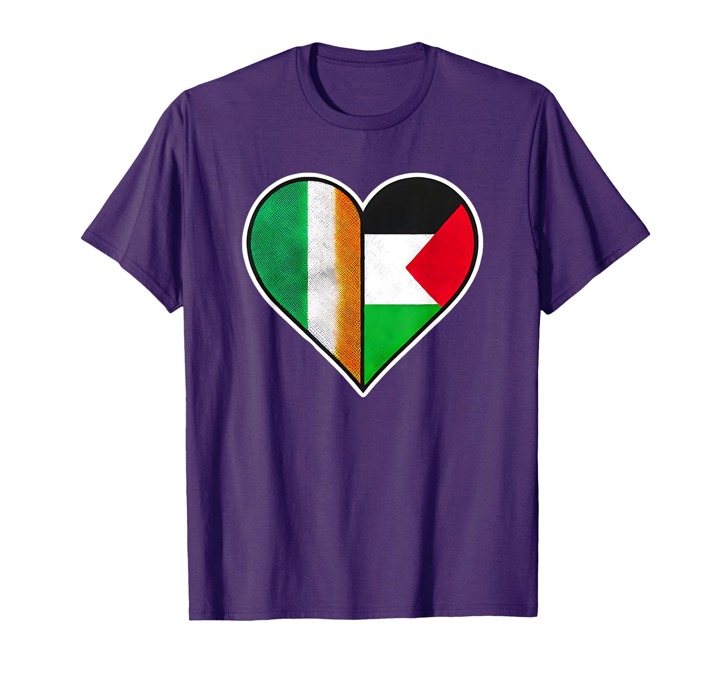 Ireland and Palestine Arab Heritage Solidarity T-Shirt