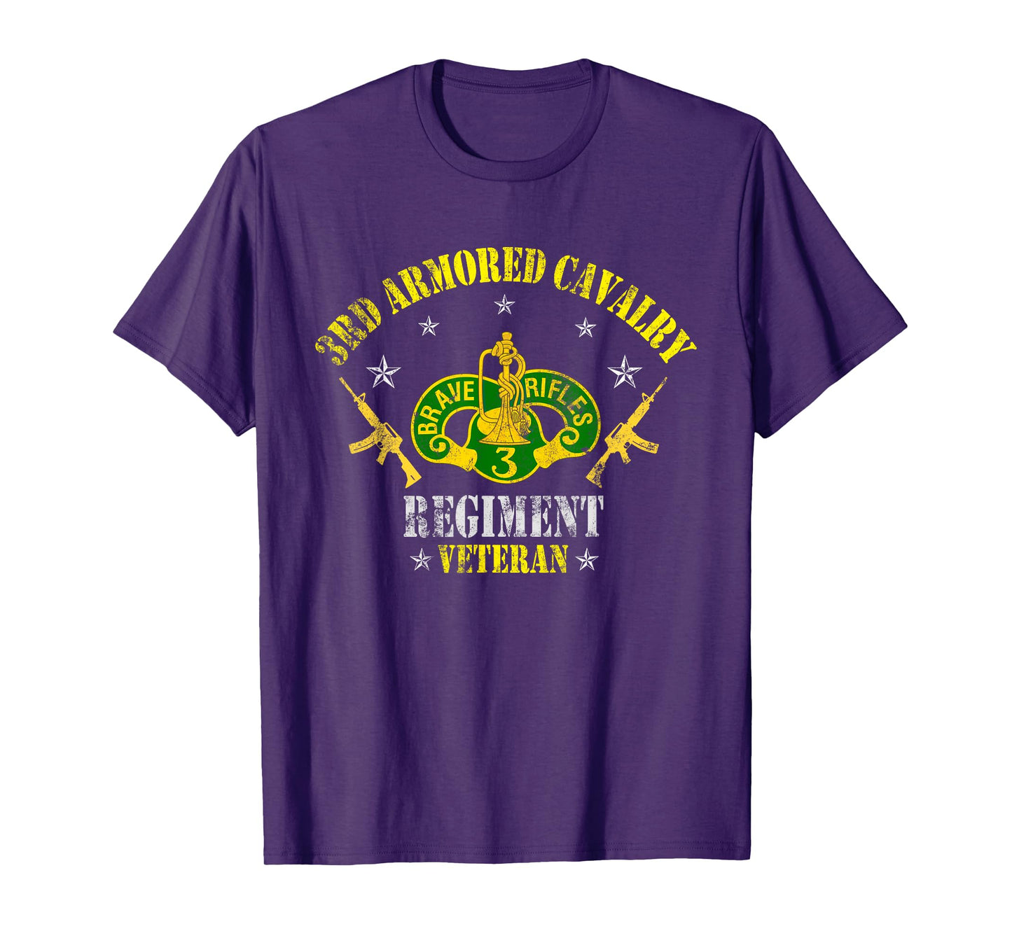 3rd Armored Cavalry Regiment Veteran Patriotic Veterans Day T-Shirt