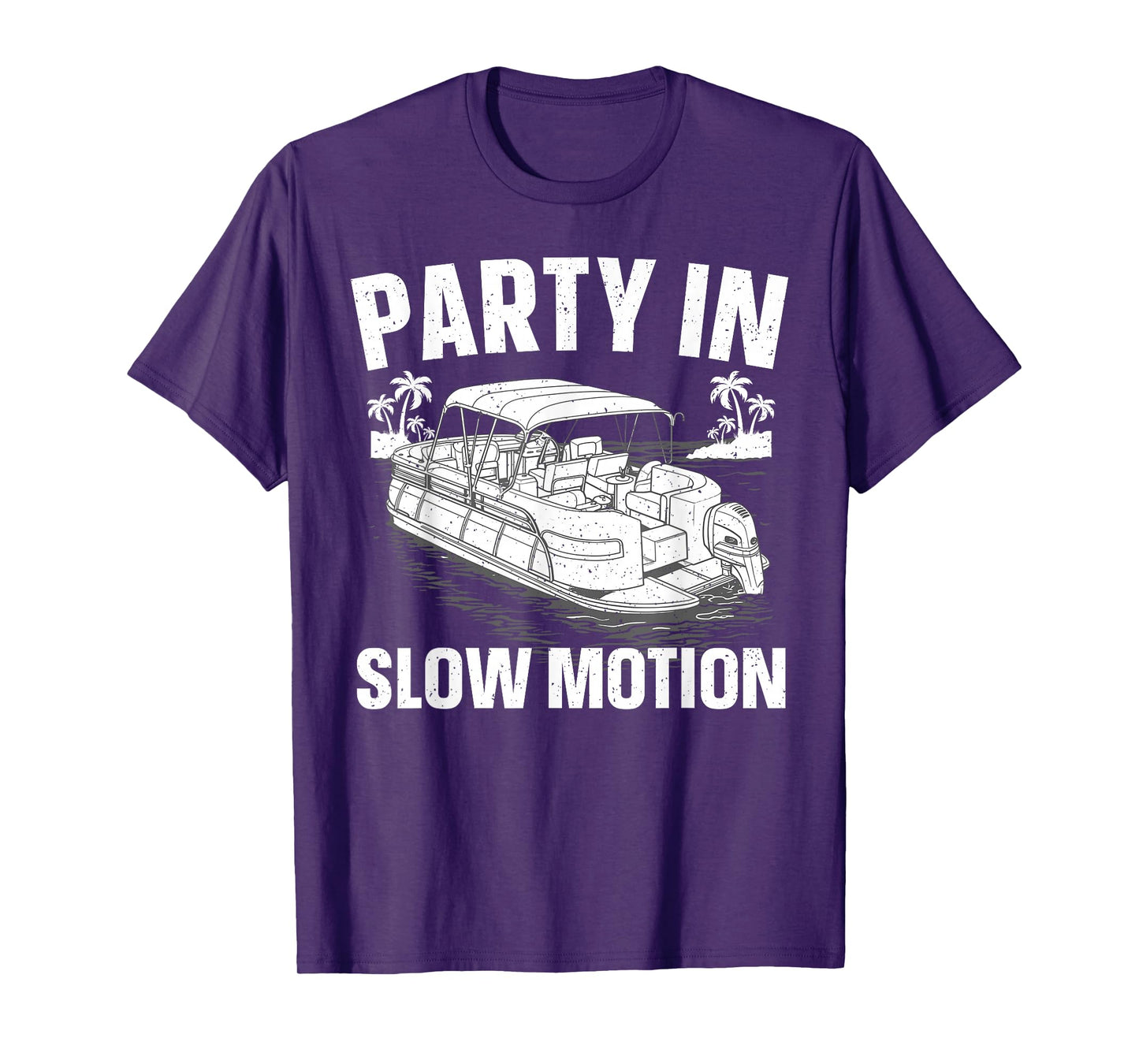 Funny Pontoon Boat Art For Men Women Pontoon Boat Captain T-Shirt