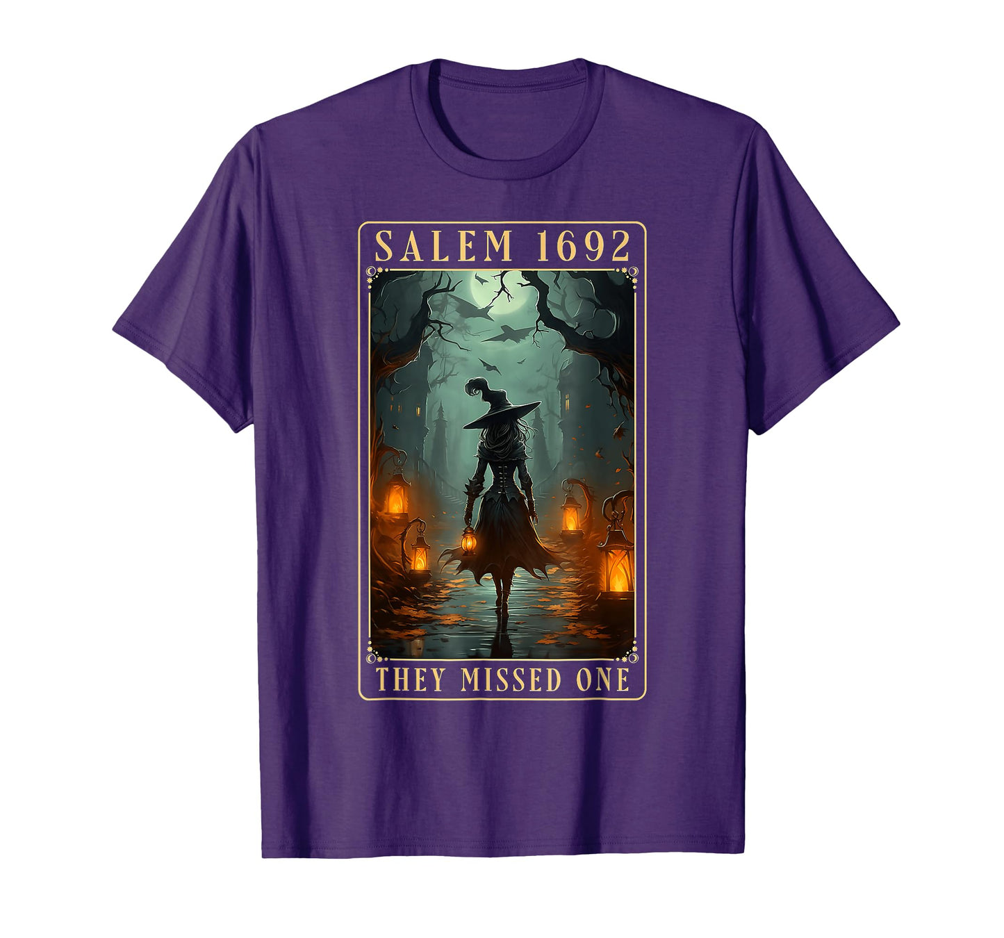 Salem 1692 They Missed One Halloween Witch T-Shirt