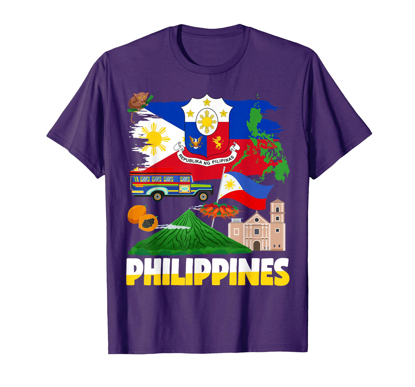 Philippines Flag Outfit Ideas For Kids Filipino Flag T-Shirt