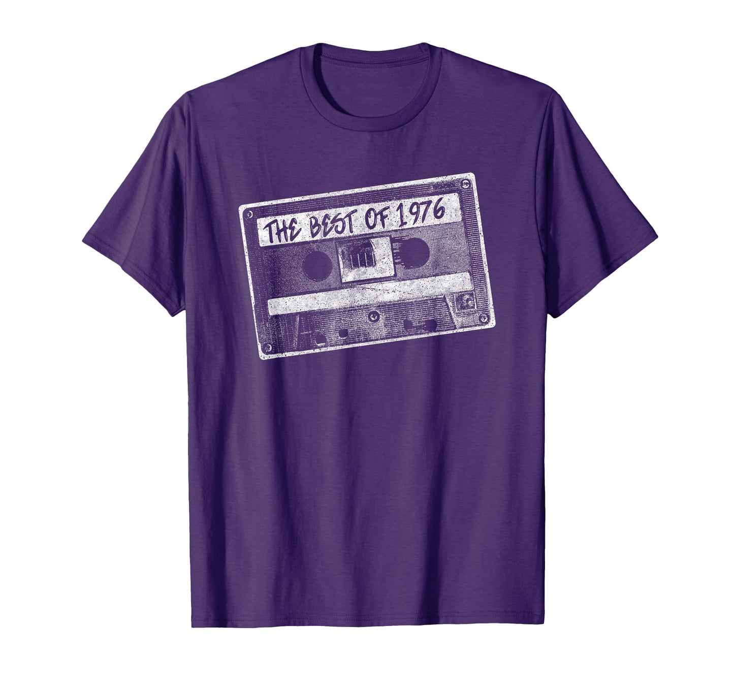 Vintage Cassette Tape Shirt Best of 1976 Born Birthday Gift T-Shirt