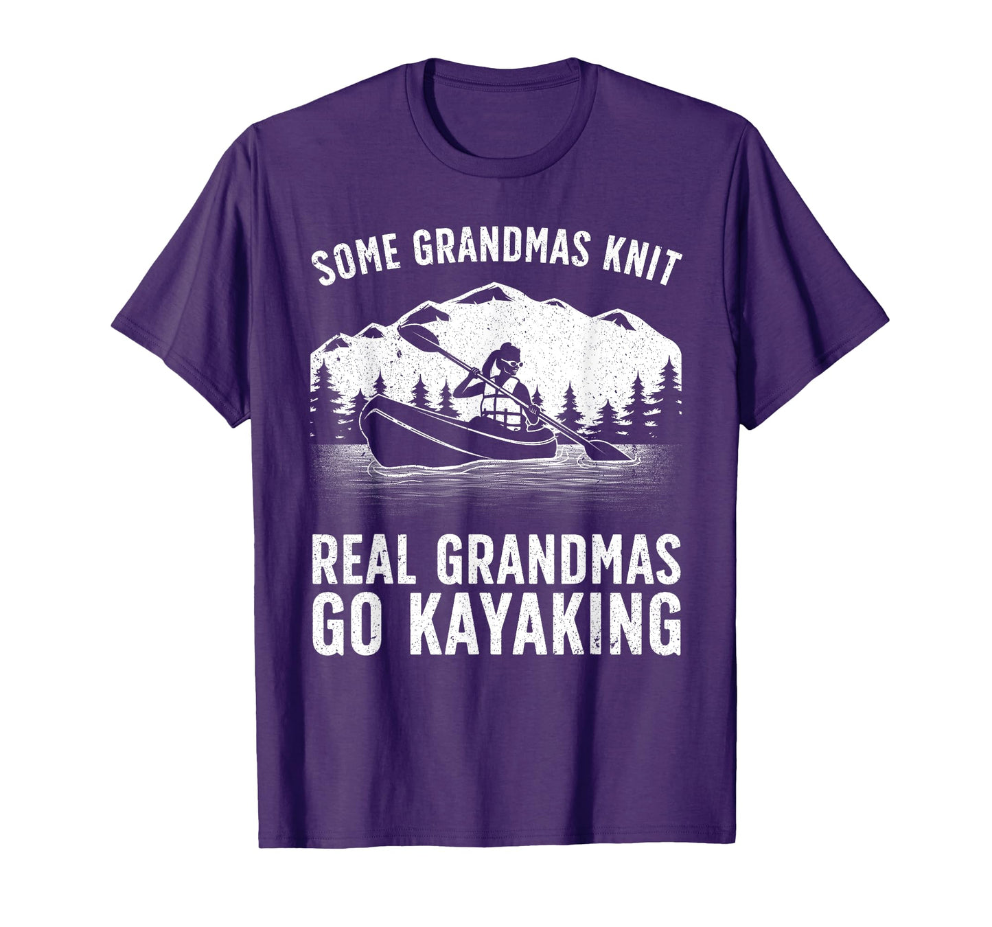 Cool Kayaking For Grandma Mom Kayaker Boating Kayak Boating T-Shirt
