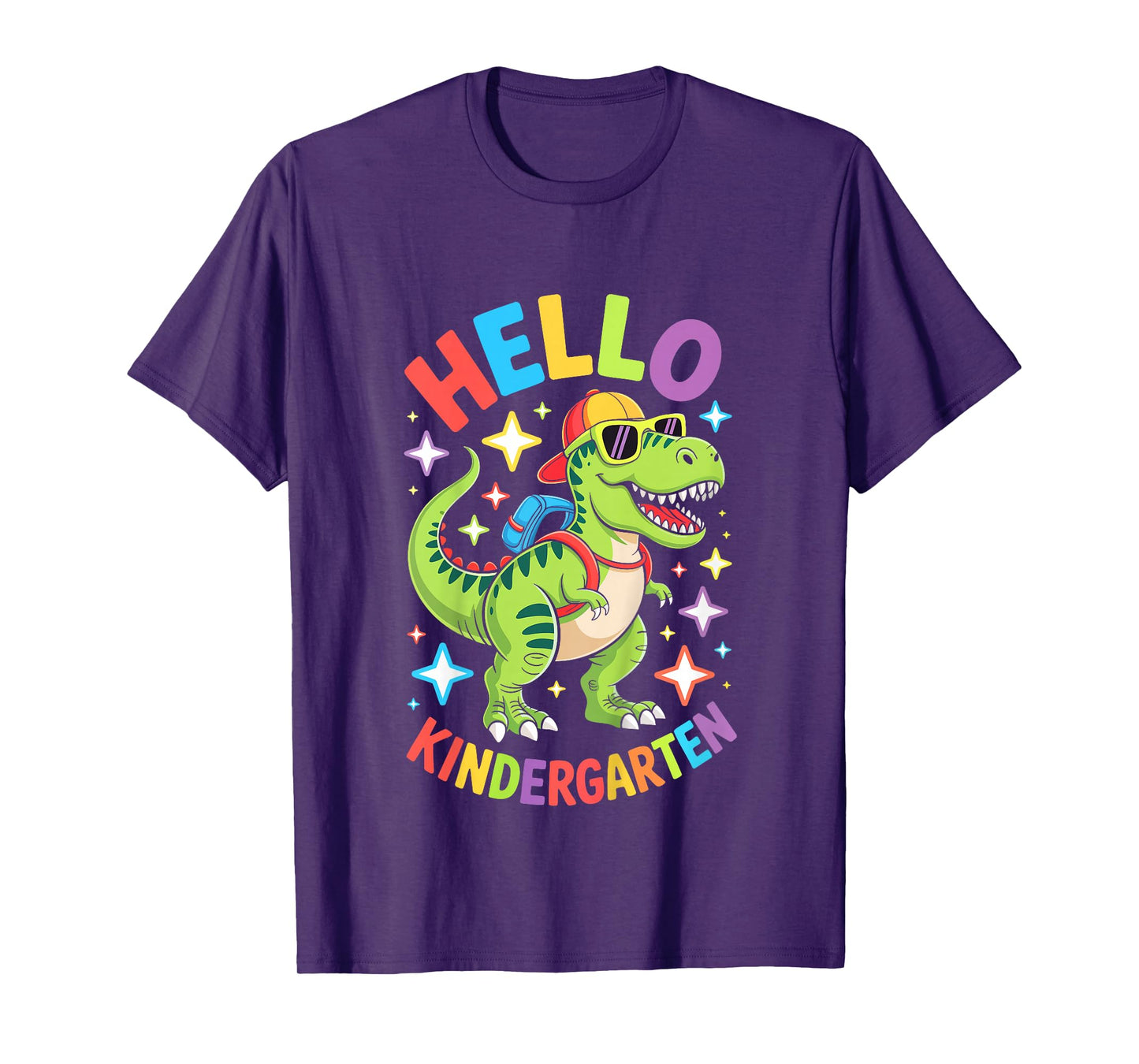 Hello Kindergarten Shirt First Day Of Kindergarten Boy Girl T-Shirt