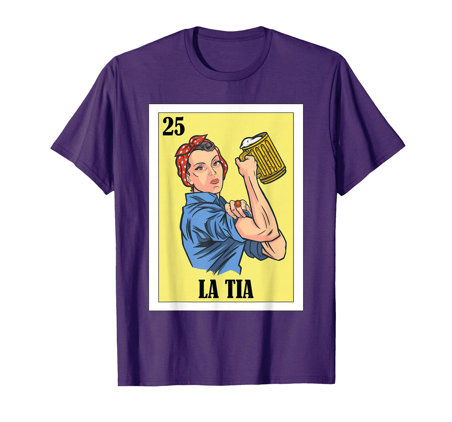 Funny Mexican Design for Aunt - La Tia T-Shirt
