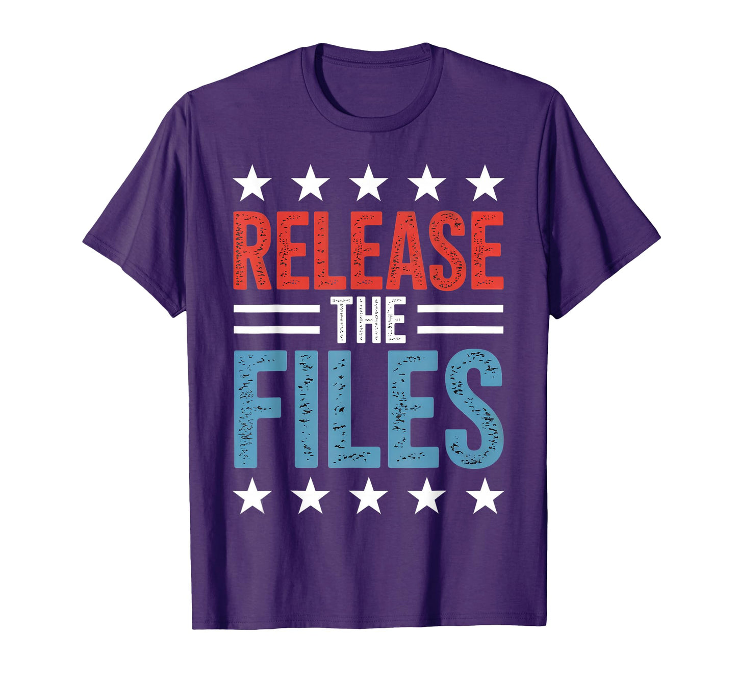 Release The Files US Flag Vintage T-Shirt