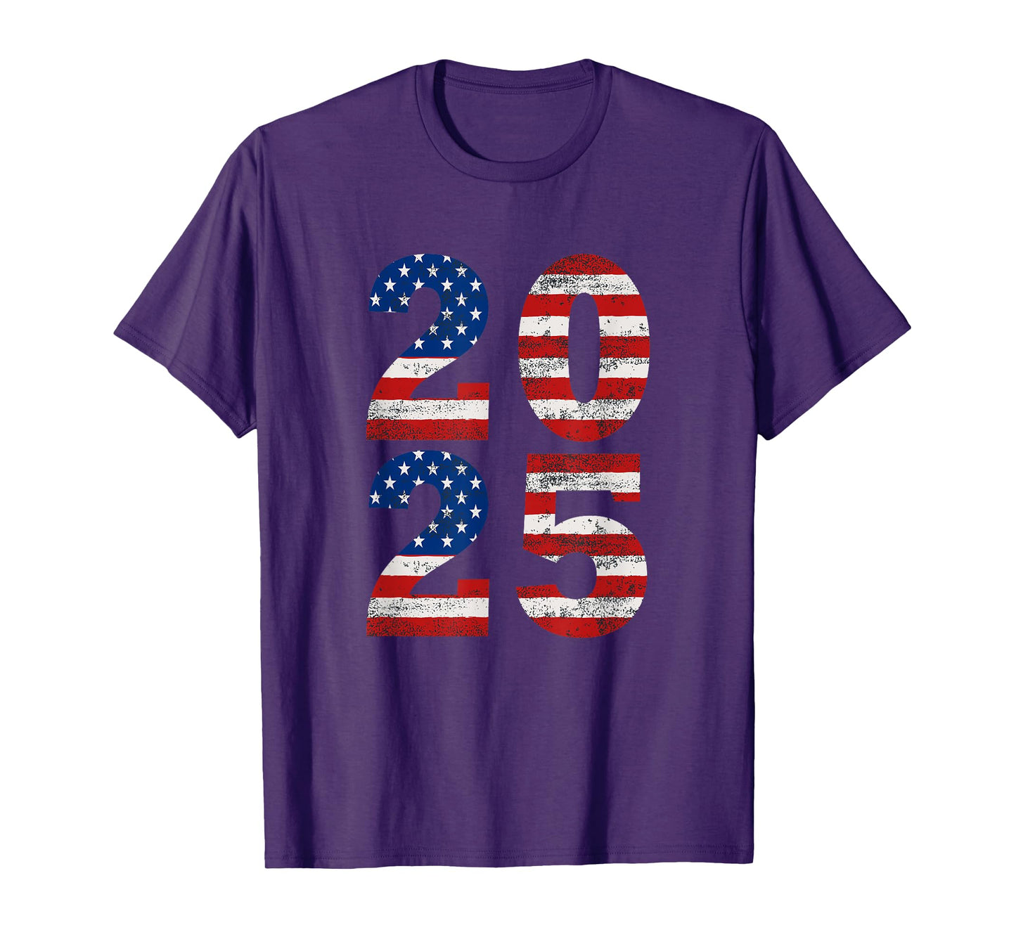 Classic Vintage 2025 American Flag 20 25 T-Shirt