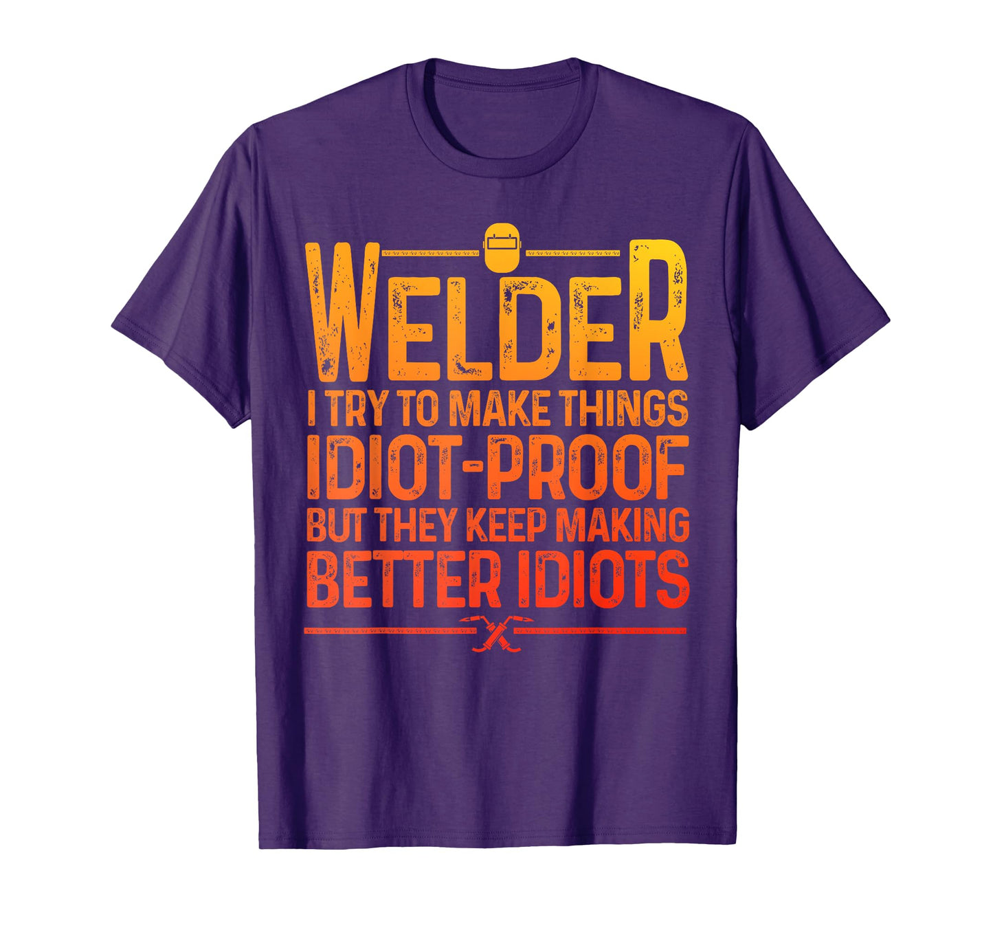 Best Welding Novelty For Men Women MIG TIG Welder Welding T-Shirt