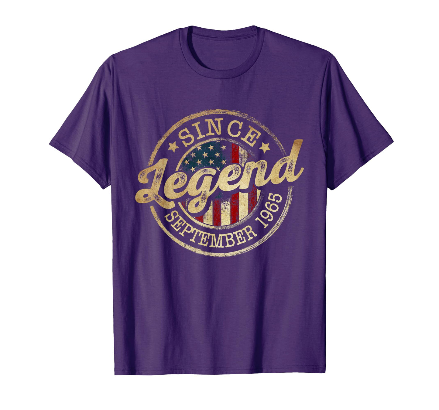 Legend Since September 1965 Vintage 60th Birthday Classic T-Shirt