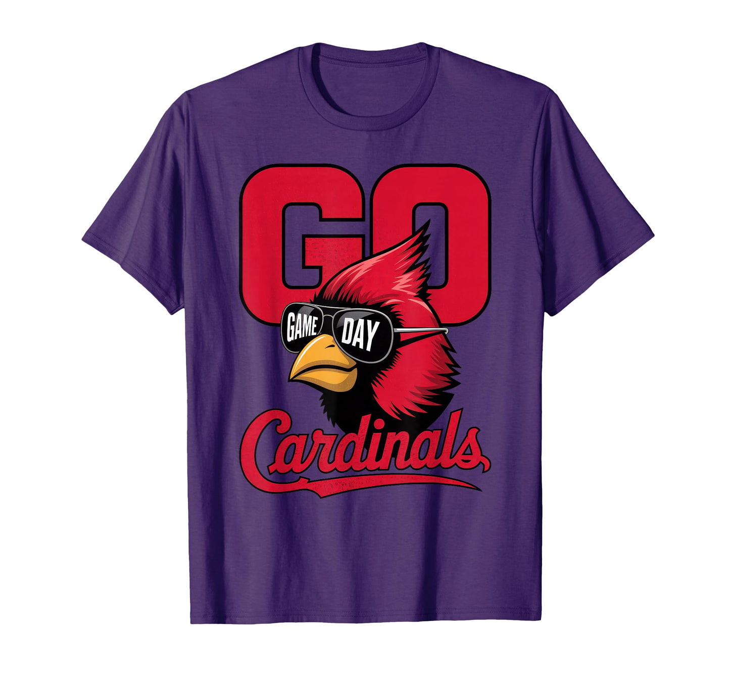 Retro Go Cardinals Game Day Gifts for Men Women Kid Boy Girl T-Shirt