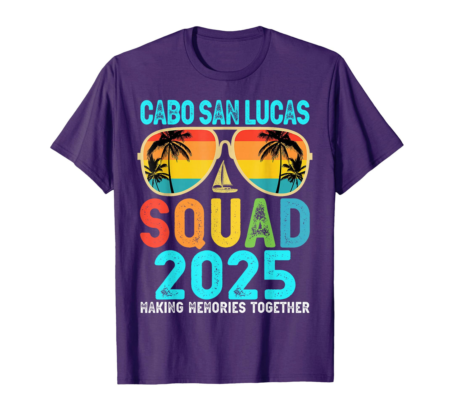 Cabo San Lucas Squad 2025 Vacation Friends Family Matching T-Shirt