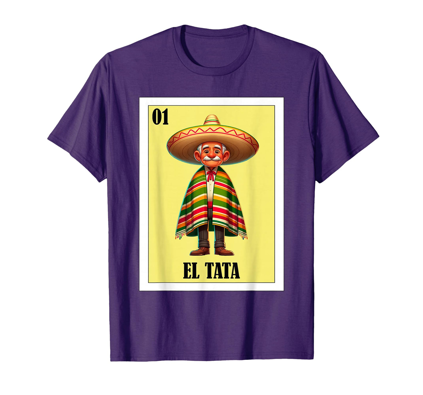 Funny Mexican Grandpa Design - El Tata T-Shirt