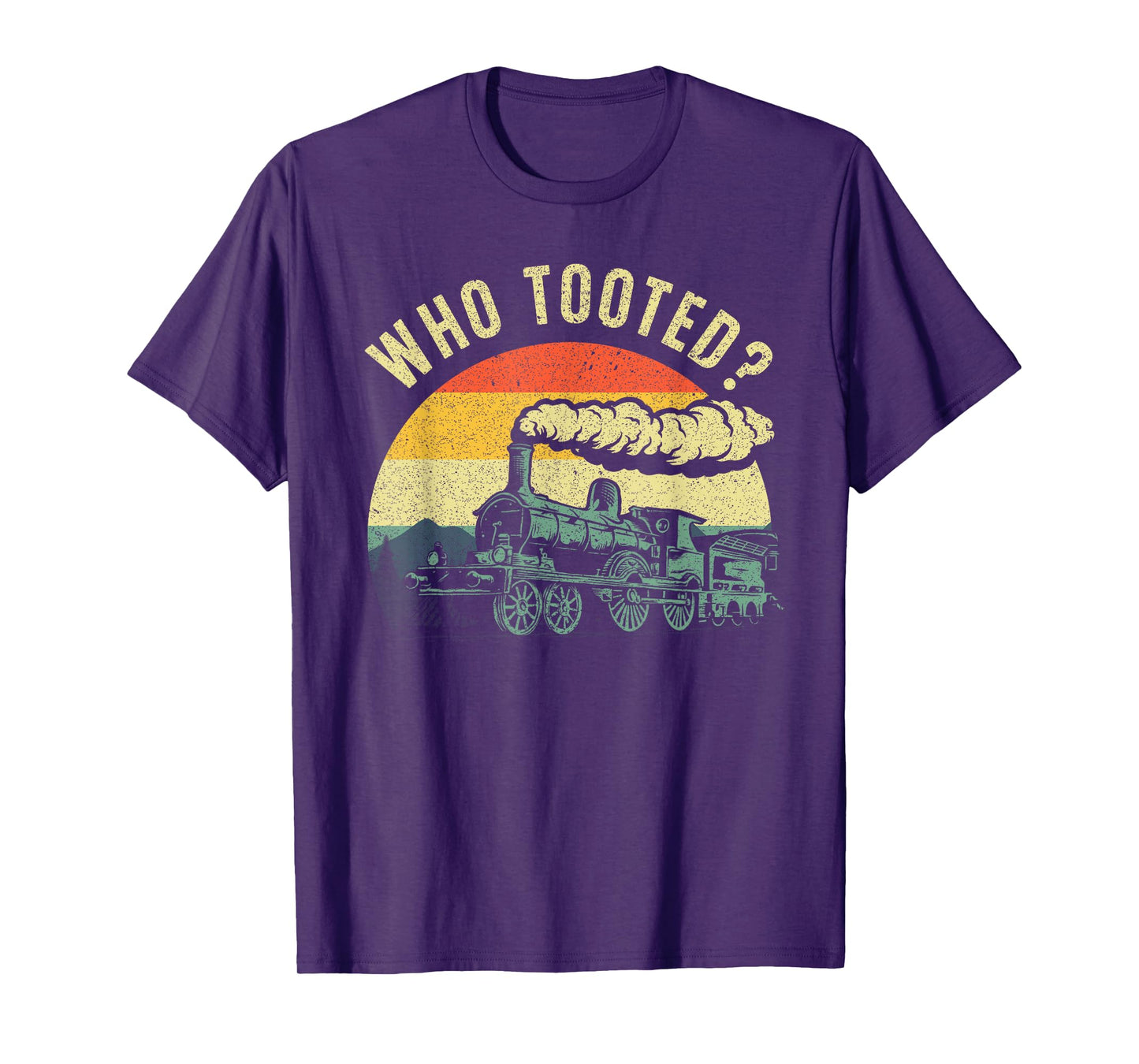 Cute Train Art For Men Women Train Collector Railroad Lover T-Shirt