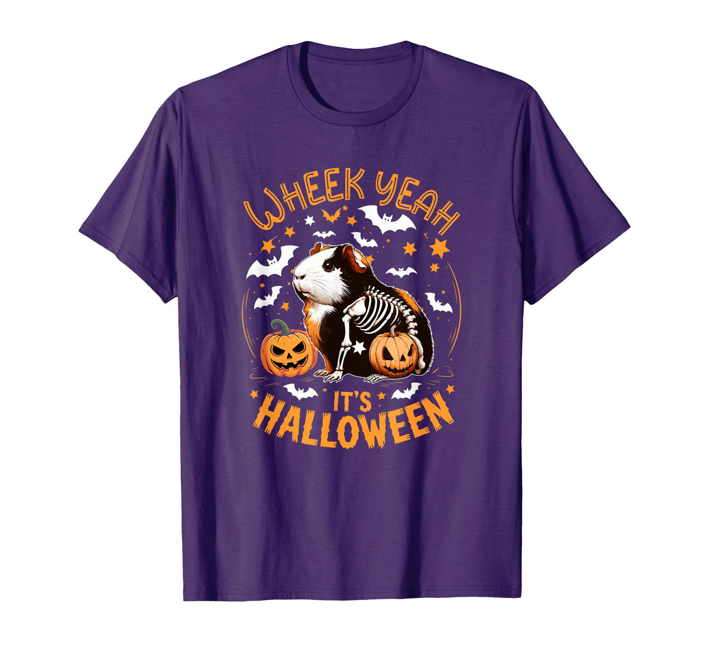 It's Halloween Guinea Pig Sound Costume Cosplay Skeleton T-Shirt